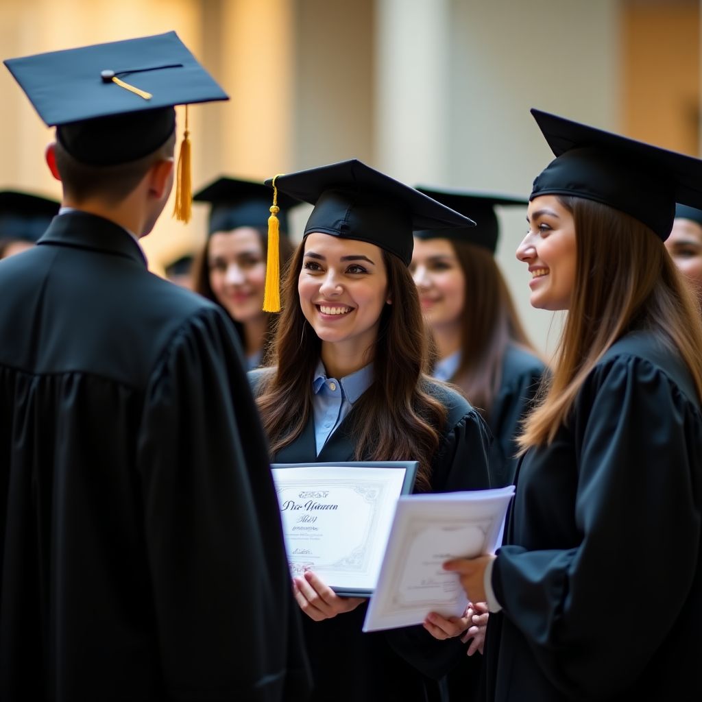 Graduación de estudiantes del programa avanzado