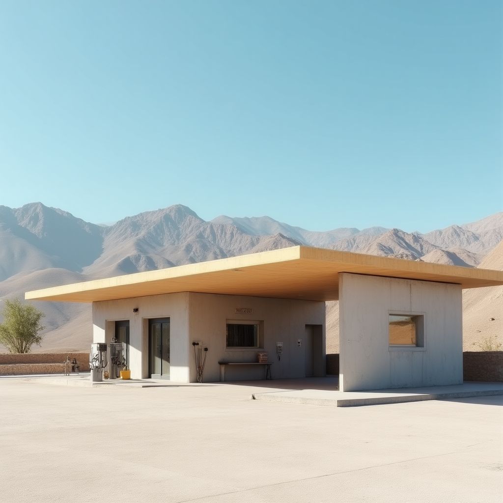 Estación de servicio modernizada en La Paz